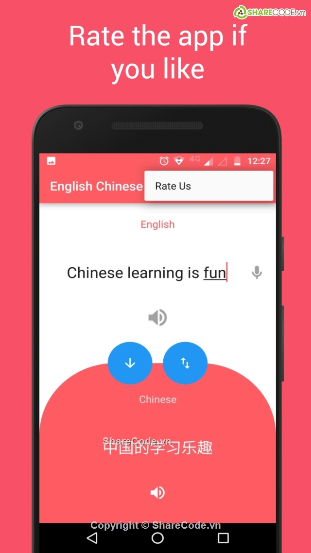 ứng dụng dịch ngôn ngữ,ứng dụng Android,android,Multi-language speech,text translator