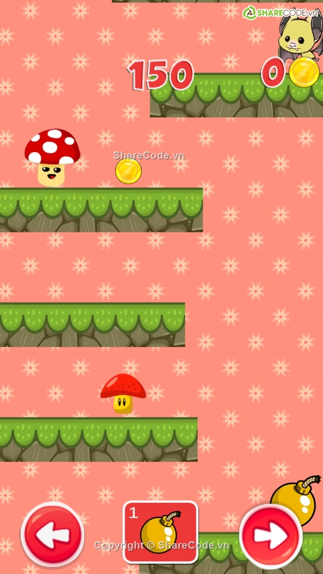 unity android,androin,unity,game,Mushroom Adventure