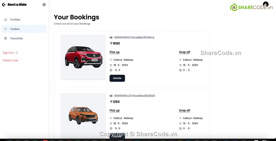 đẹp,thuê xe,giao diện web đẹp