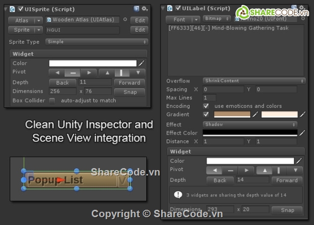 Next-Gen UI,Unity,NGUI Plugin