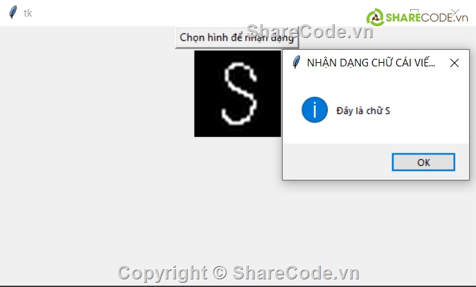 nhận dạng ký tự,Nhận dạng 1 ký tự,Ký tự chữ viết,ký tự viết tay in hoa
