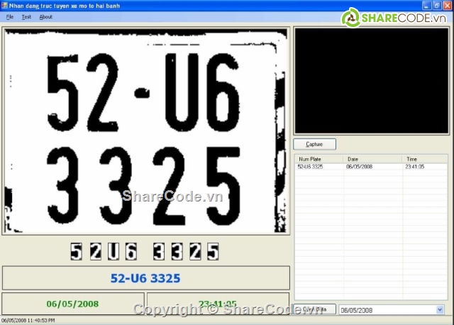 nhận dạng biển số xe,nhận dạng biển số,lập trình c#,Ứng dụng nhận dạng biển xe