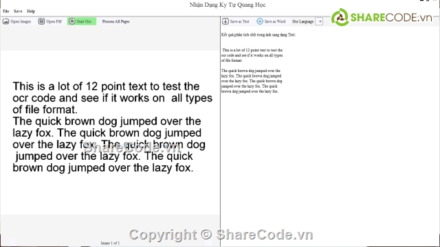 nhận dạng ký tự quang học,code nhận dạng,xử lý ảnh,đồ án xử lý ảnh,ký tự quang học