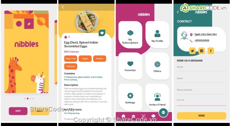 Ứng dụng,Food,Ứng dụng android