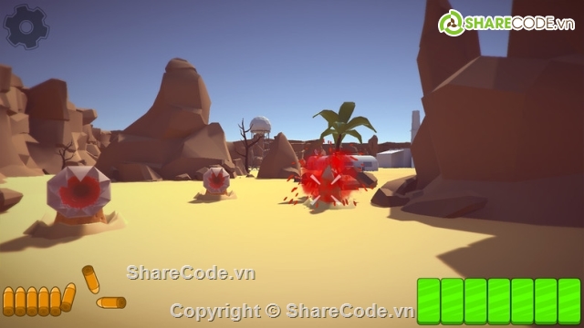 On Rails Shooter,source code game,source code unity