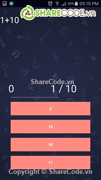 android,trắc nghiệm android,game trắc nghiệm android,Online quiz app android studio,Online quiz app