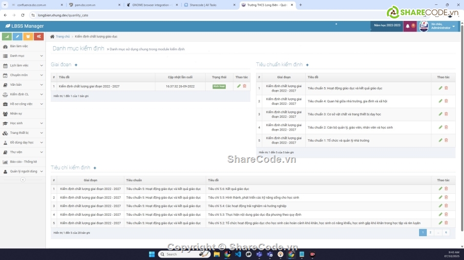 Phần mềm quản lý trường học php mysql,Quản lý trường trung học php mysql,Quản lý trường ERP php mysql,Đồ án quản lý trường học