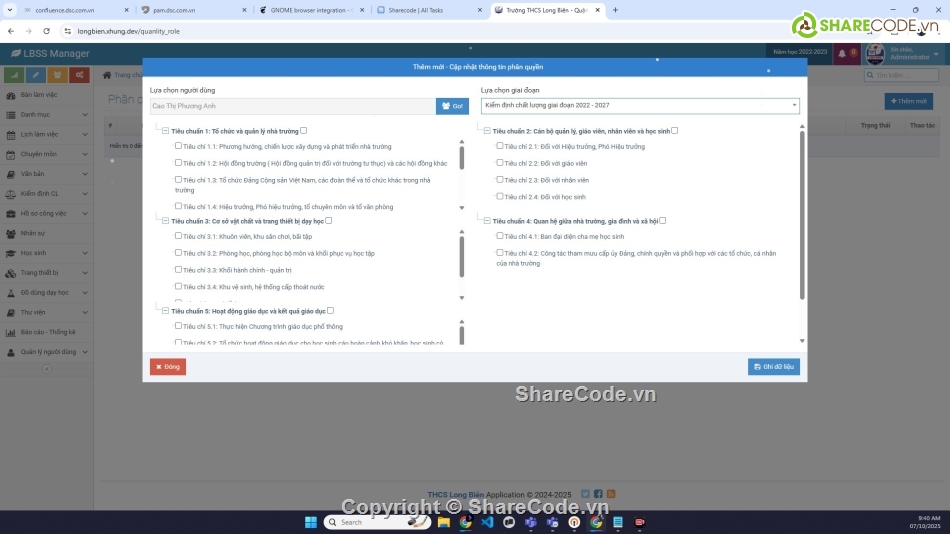 Phần mềm quản lý trường học php mysql,Quản lý trường trung học php mysql,Quản lý trường ERP php mysql,Đồ án quản lý trường học