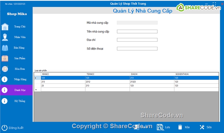 phần mềm quản lý,quản lý bán hàng,full báo cáo