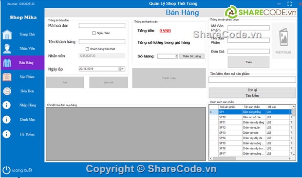 phần mềm quản lý,quản lý bán hàng,full báo cáo