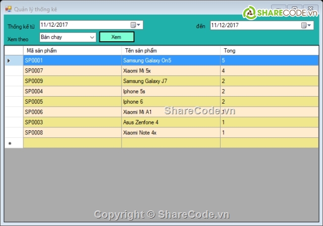 quản lý bán hàng,code c# lập trình,crytal report,code quản lý cửa hàng,phần mền quản lý