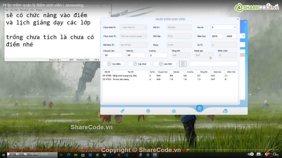 java,java swing,quản lý sinh viên java,quản lý điểm java,quản lý điểm sinh viên java swing,quản lý điểm sinh viên
