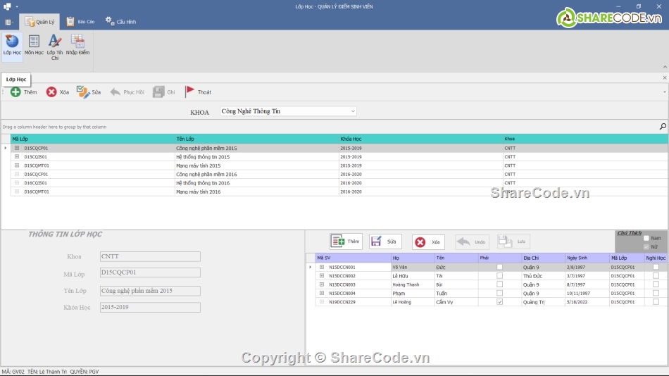 .NET,quản lý sinh viên,quản lý trường