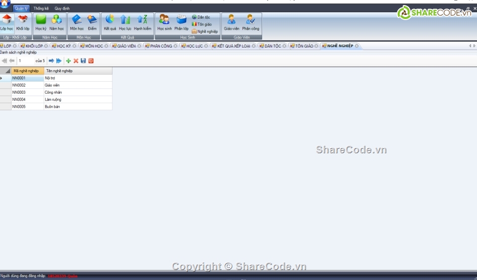 Quản lý học sinh,Quản lý THPT,Phần mềm quản lý học sinh
