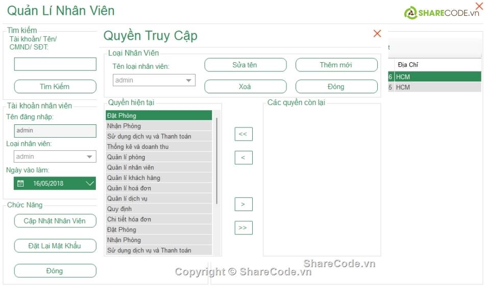 Quan ly khach san c#,Phan Mem Quan Ly Khach San C#,QLSK C# Full CSDL,Phan mem quan ly khach san khoa luan TN C#,PhanMemQuanLyKhachSanC#,Phần mềm quản lý khách sạn Khóa Luận TN C#
