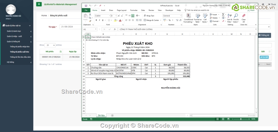 Phan mem quan ly kho Full CSDL C#,Phan Mem Quan Ly Kho Vat Tu 2024 C#,Phan mem quan ly kho Full MVC5 C# new 2024,Phần mềm quản lý kho vật tư 2024