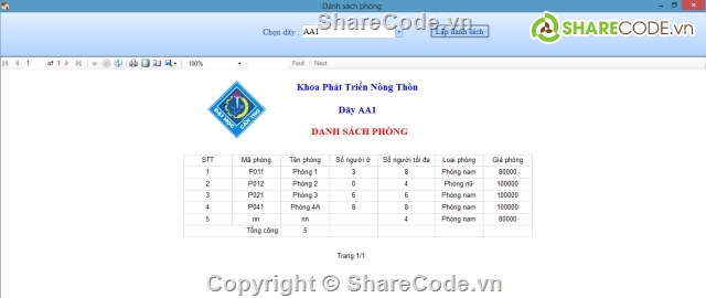 chương trình quản lý,quản lý ký túc xá,quản lý nhà trọ,quản lý sinh viên,phần mền quản lý