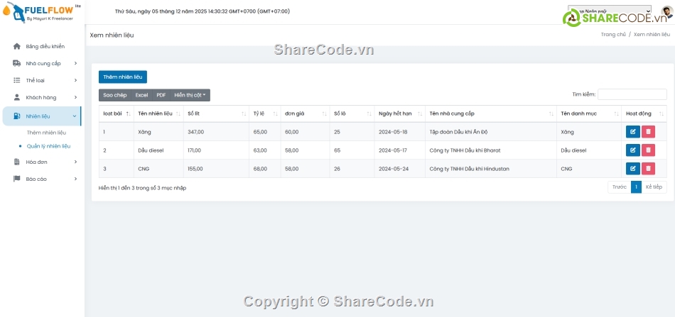 phần mềm quản lý,quản lý phần mềm,bán xăng