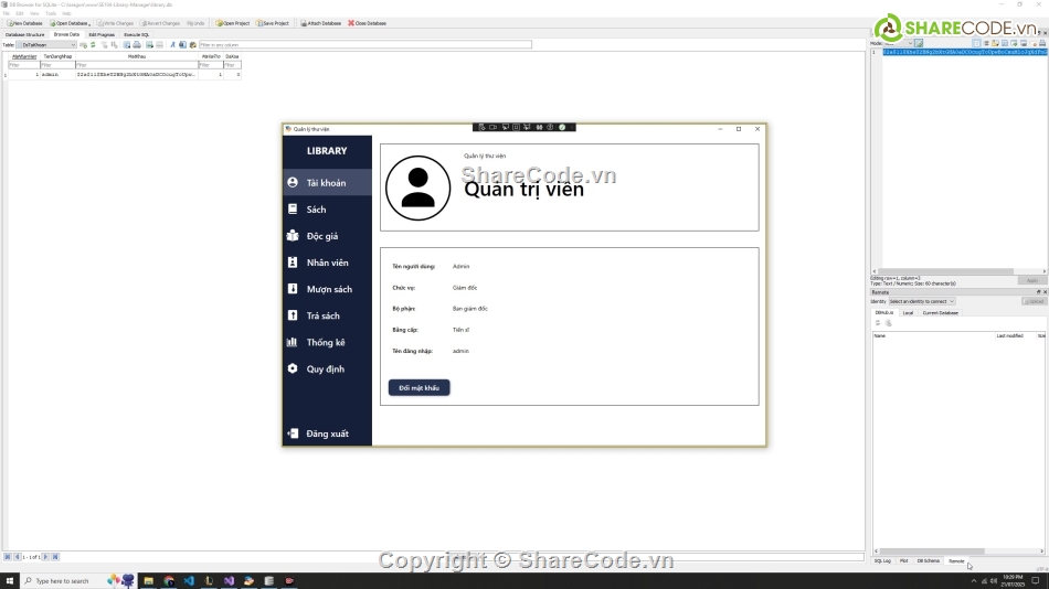 Phần mềm nhà sách Quản lý thư viện phần mềm quản l,Phần mềm nhà sách,Quản lý thư viện C#,Quản lý thư viện winform C#