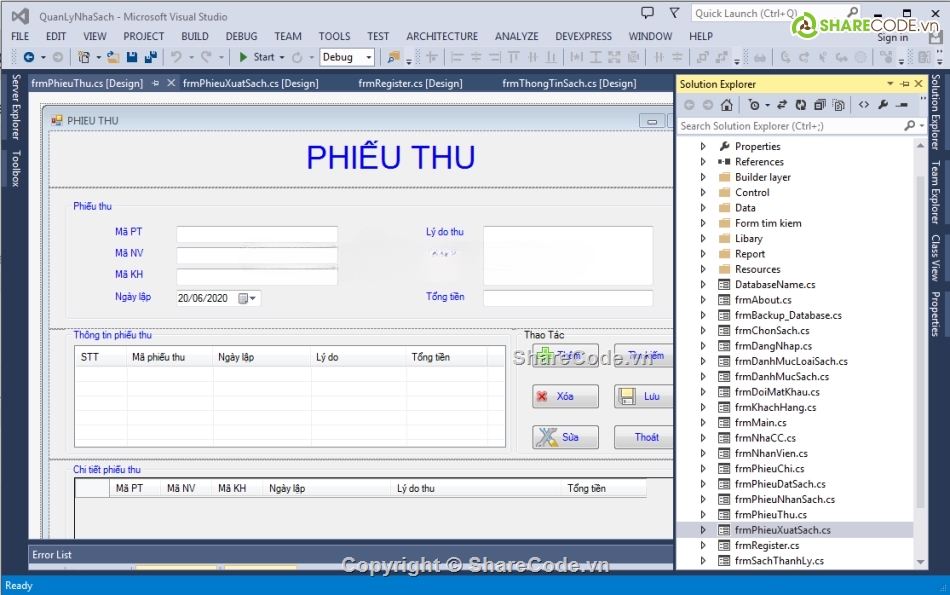 phần mềm quản lý,quản lý nhà sách,quản lý phần mềm