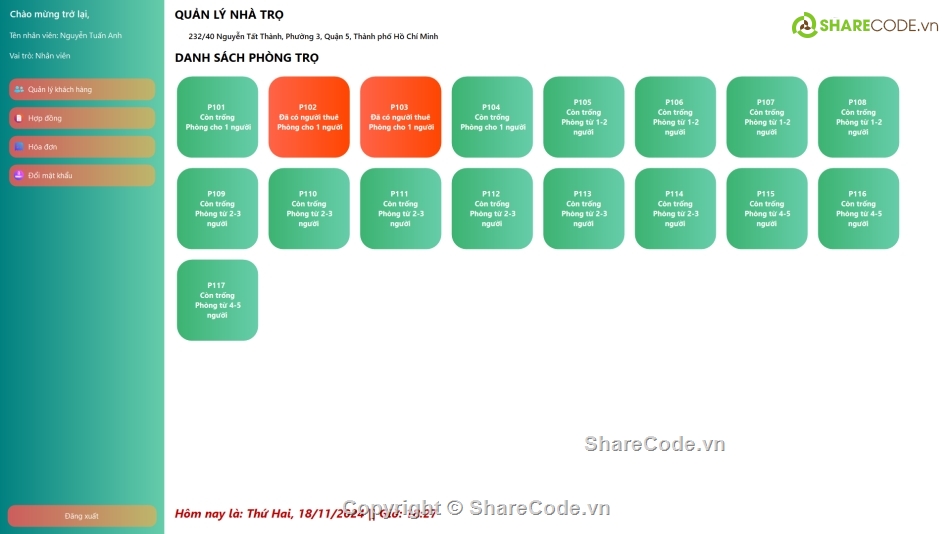 Phần mềm quản lý nhà trọ,Phần mềm quản lý nhà trọ C#,code quản lý nhà trọ,Phần mềm quản lý C#,phần mền quản lý nhà trọ code c#,code c# quản lý nhà trọ