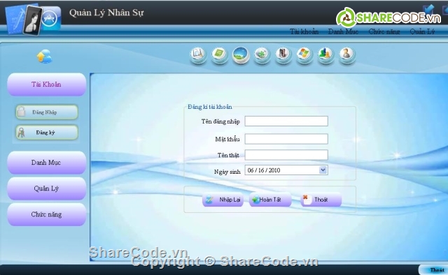phần mềm quản lý,code quản lý,quản lý nhân sự,quản lý nhân viên,quản lý công nhân,quản lý tiền lương