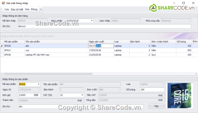 Phần mềm quản lý,quản lý nhập xuất hàng,báo cáo xuất nhập tồn,báo cáo thống kê,quản lý nhập xuất