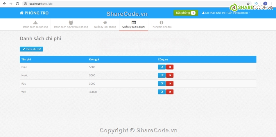 Code quản lý,Code php,phần mềm quản lý