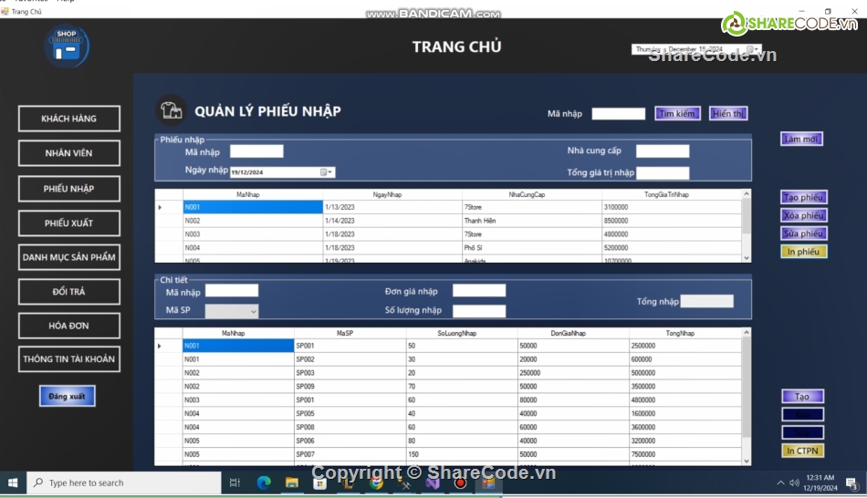 shop thời trang,C#,SQL SERVER,quản lý,SQL