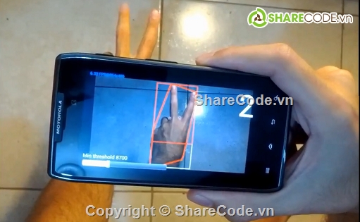 App Android,Android Programming,nhận dạng bàn tay,ứng dụng nhận diện bàn tay,source code nhận diện ngón tay