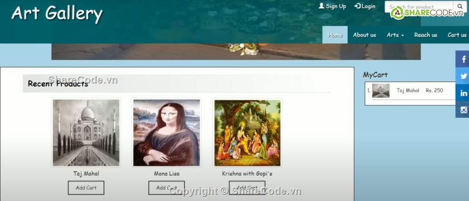 website trưng bày,ảnh nghệ thuật,a b c