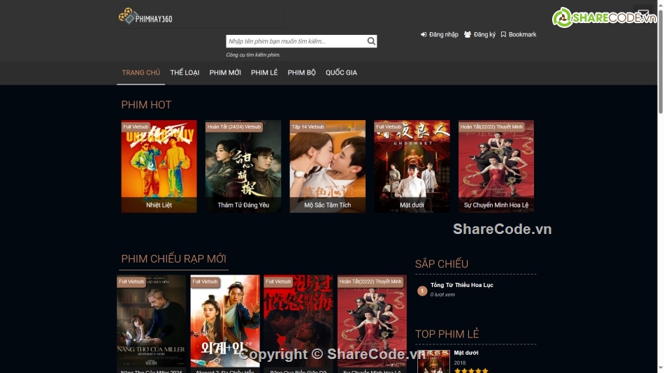 web phim,crawl phim,source code Web Phim,phimmoi,motchill,source code website phim