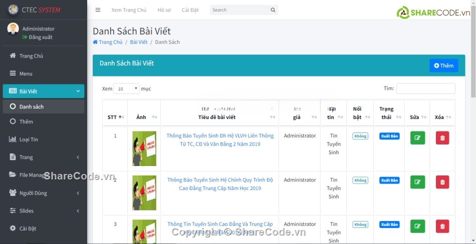 trường học,cổng thông tin trường học,giao diện,Laravel