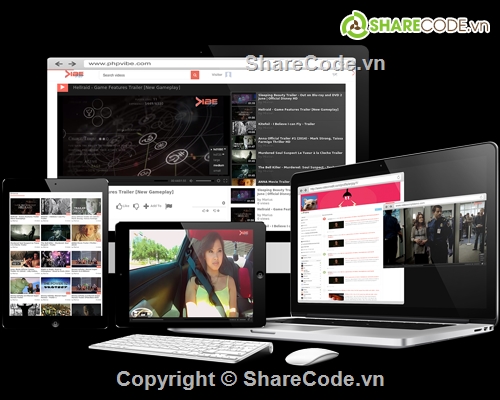 PHPVibe_v4.0,code tạo trang video,web làm video,web làm phim