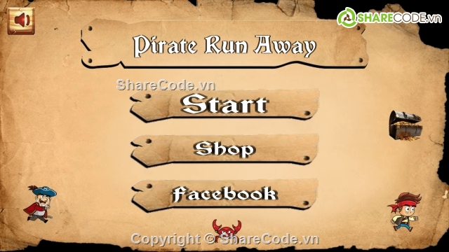 Game,Game Platform,unity,android,Pirate Run Away Endless Run