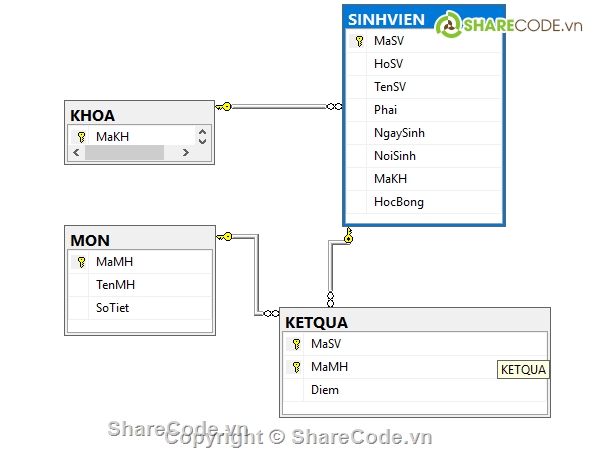 giải bài tập cơ sở dữ liệu sql server,bài tập sql server,cơ sở dữ liệu sql server,giải bài tập,thao tác cơ sở dữ liệu