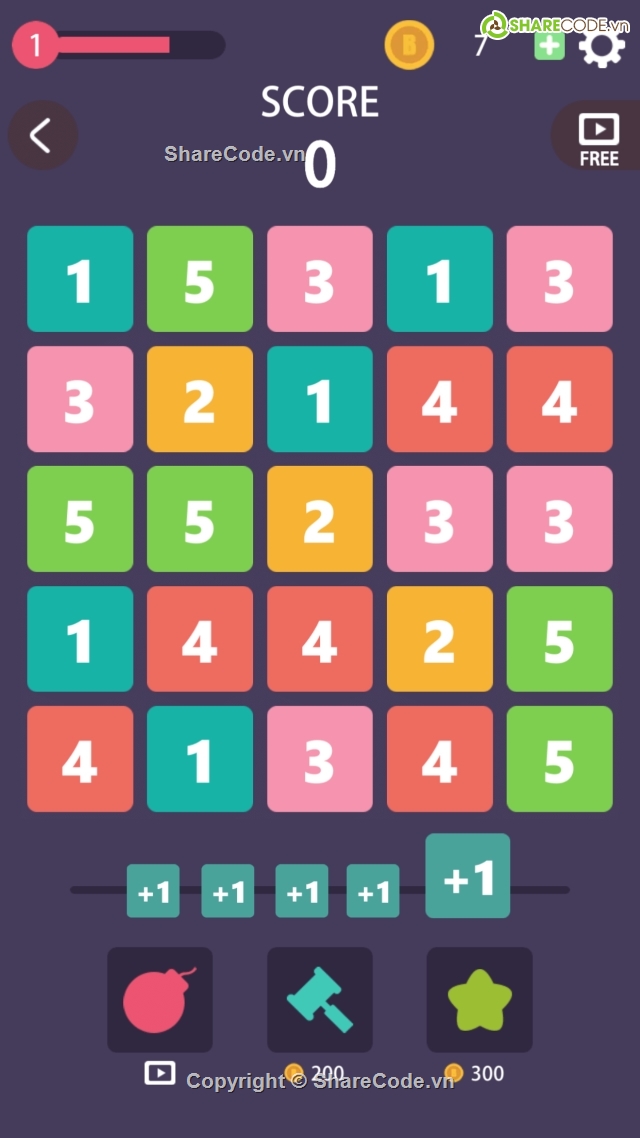 Puzzle game,merge 2048,merge shot,1 Line Puzzle,Puzzle Box game template