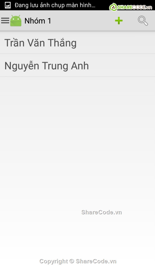 Sqlite in Android,Quản lý sinh viên,quản lý học sinh,code ứng dụng quản lý