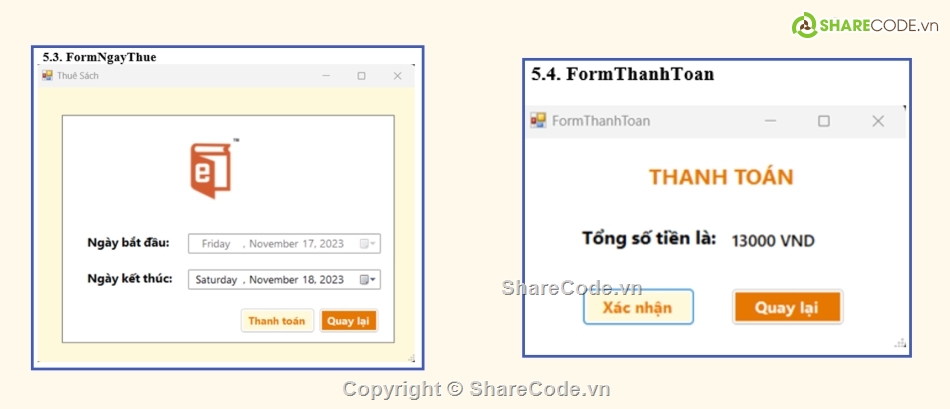 Quản Lí C#,Đồ Án Quản Lí Thư Viện,source code      database