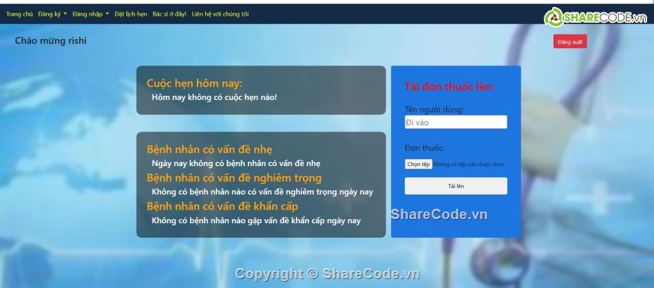 Quản lý bệnh viện,đơn giản,Quản lý bệnh nhân bệnh viện
