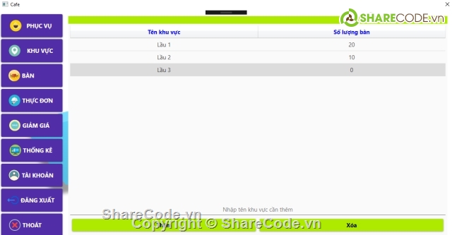 Quán cà phê,Coffee WPF mô hình MVVM,Quản lý quán cà phê,Quản lý quán ăn,quản lý đồ uống