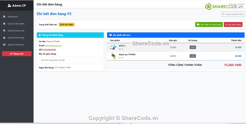 bán hàng điện tử,bán hàng asp.net,bán hàng,linh kiện điện tử