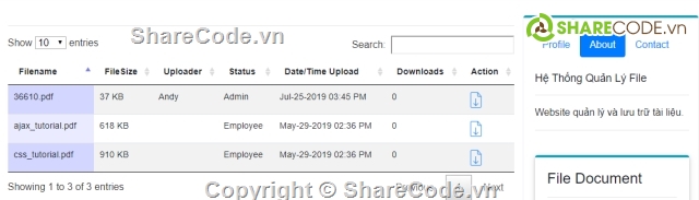 file manager,php quản lý file,quản lý file