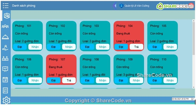 Quản lý khách sạn,đầy đủ chức năng,C# khách sạn