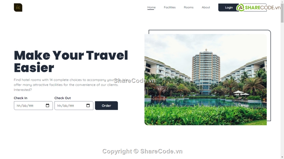 Quản lý khách sạn,php laravel,laravel php