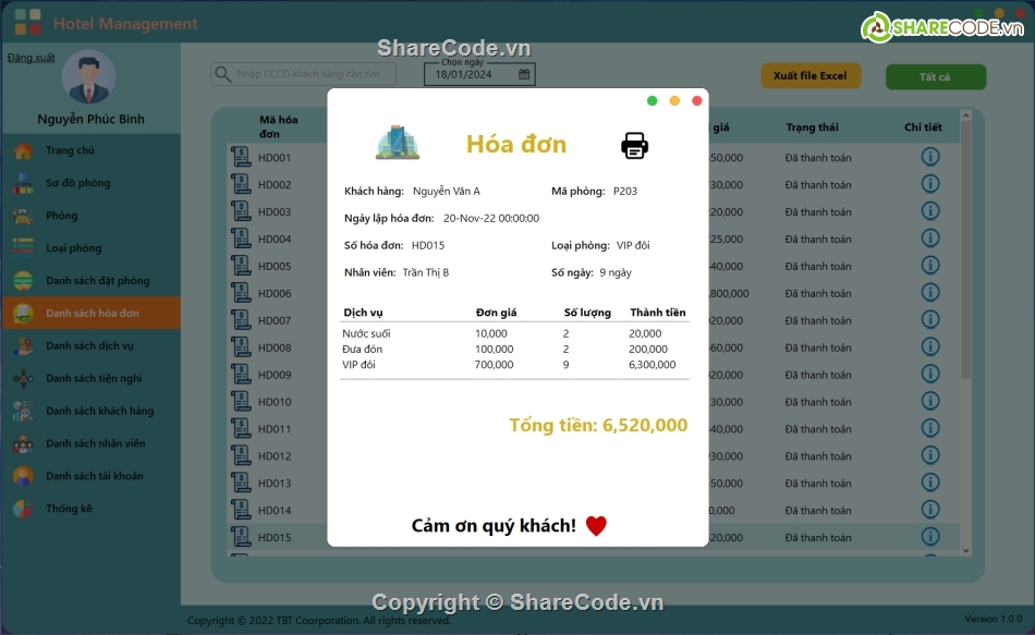 Quản lý khách sạn,khách,sạn,winfom c#
