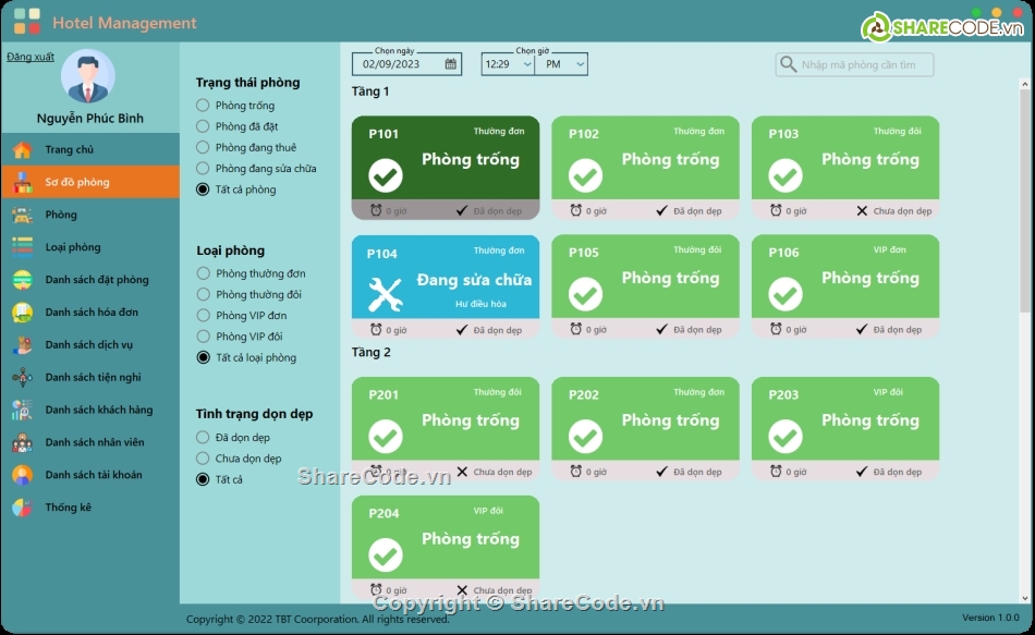 Quản lý khách sạn,khách,sạn,winfom c#