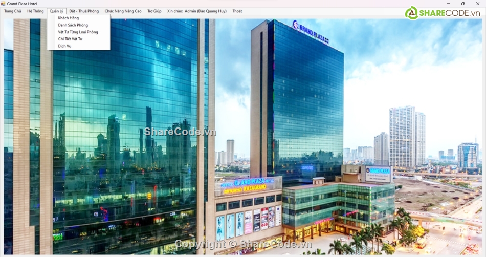 Code quản lý khách sạn c#,Share code quản lý khách sạn c#,C# quản lý khách sạn,Quản Lý Khách Sạn Winform