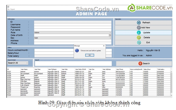 quản lý nhân sự tiền lương,Quản lý công việc,quản lý nhân sự,Quản lý điểm,code quản lý tiền lương