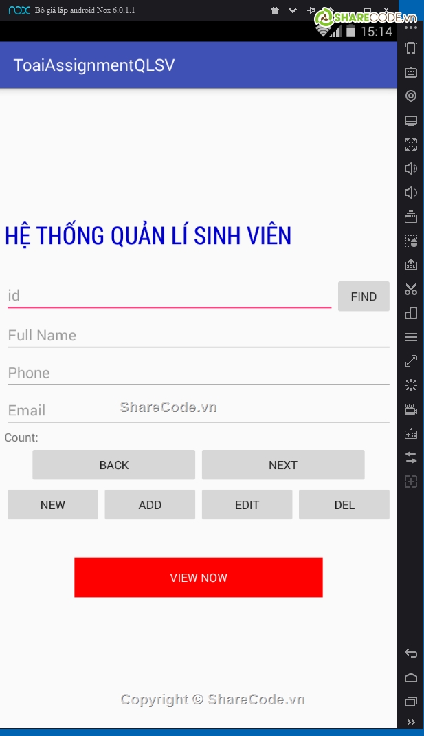 Quản lý sinh viên,Quản lý điển sinh viên,Quản lý điểm sinh viên,ứng dụng android,Quản lý học sinh